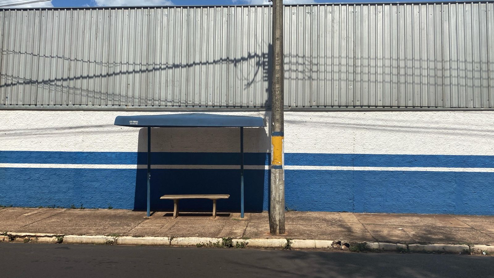 Foto: Flavio Fernandes/Araraquara Agora/Ponto de Ônibus Onde O Crime Aconteceu